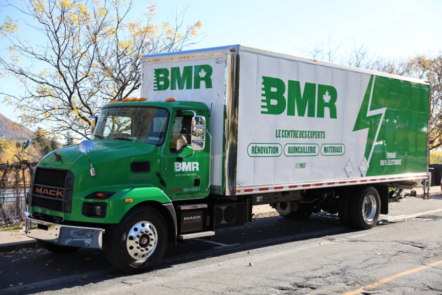 Camion électrique de BMR