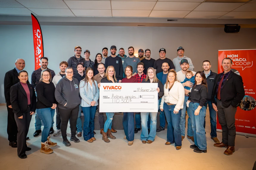 Relève agricole de VIVACO groupe coopératif à son assemblée générale annuelle