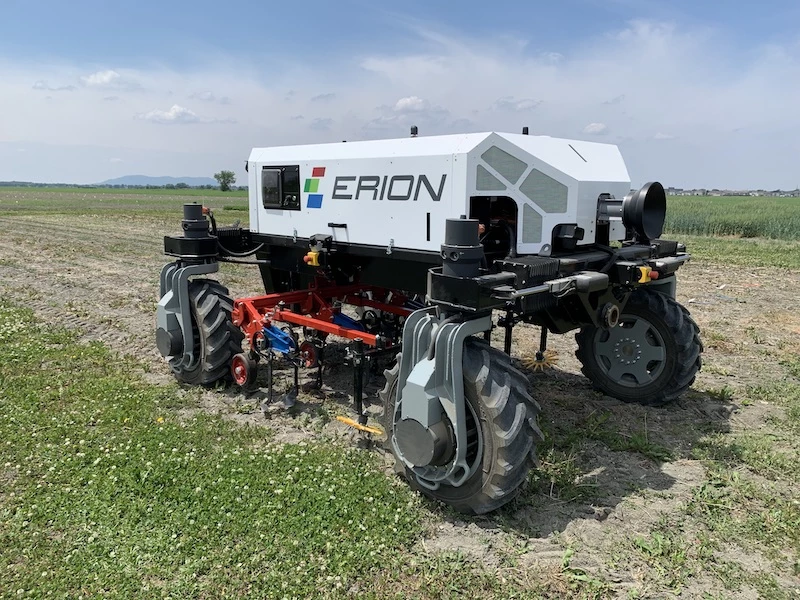 Erion, un robot-tracteur d’Elmec