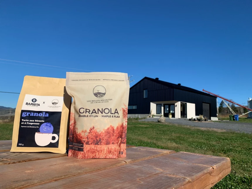 Ferme Les Belles récoltes de Charlevoix.