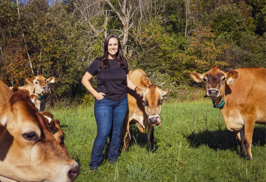 Carine Poirier de la Ferme Cavalait