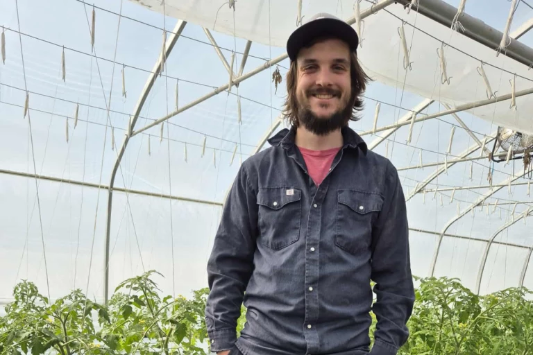 Thierry Poniewiera, de la Ferme Olac inc.