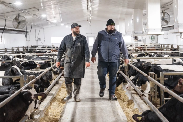 Michaël Lecours et Renaud Péloquin