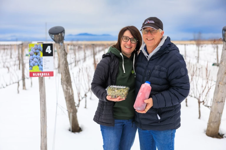 Josée Létourneau, secrétaire générale de Sollio Groupe Coopératif, et son conjoint, Rémi Faucher.