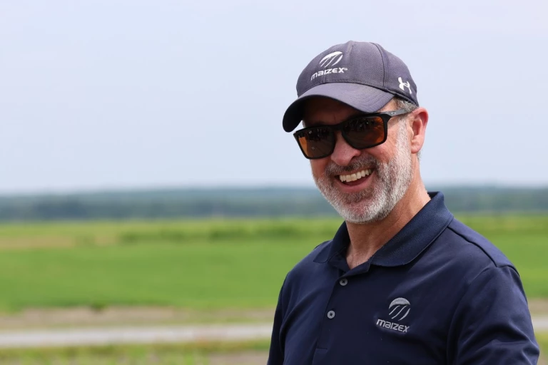 Pascal Larose, agr., chef de produits et agronomie chez Maizex
