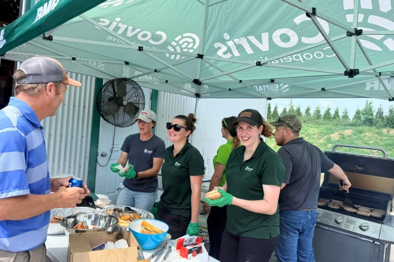 Participants du BBQ Covris