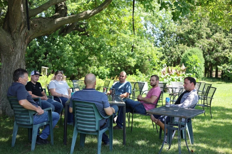 Participants d'un Dîner Relève Uniag