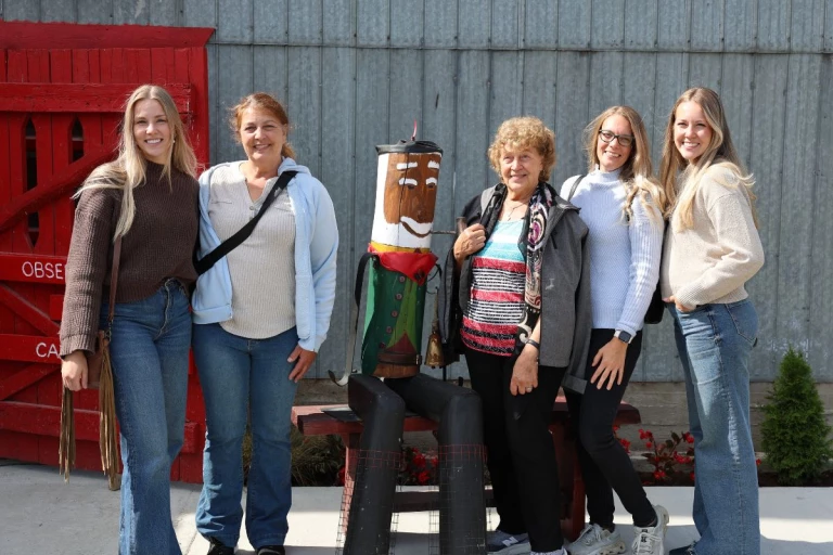 Trois générations de la Ferme Maroch