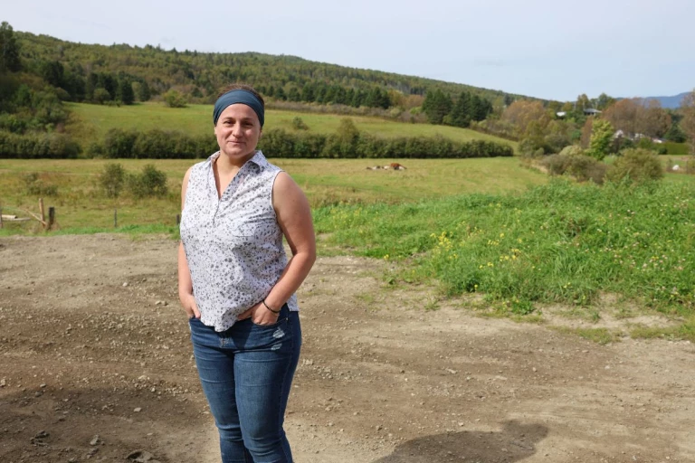 Vicky Boily, de la Ferme Basque de Charlevoix