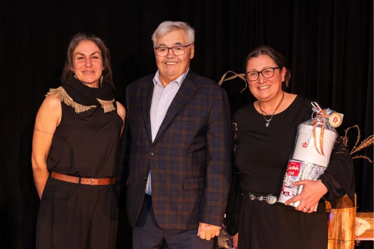 Audrey Paradis lors du Gala des agricultrices du Québec 2026