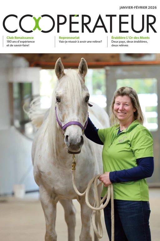 Page de couverture du Coopérateur de janvier-février 2026