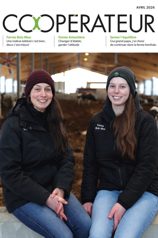 Couverture du magazine Coopérateur d'avril 2026