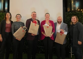 Les conférenciers et organisatrices du premier Rendez-vous de la relève VIVACO