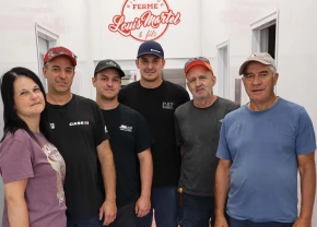 L'équipe de la Ferme Louis Martel