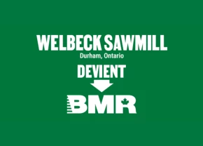 Visuel de Welbeck Sawmill qui devient BMR