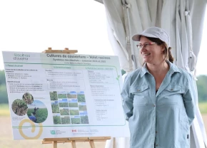 Émilie Maillard, chercheuse chez Agriculture et Agroalimentaire Canada (AAC)